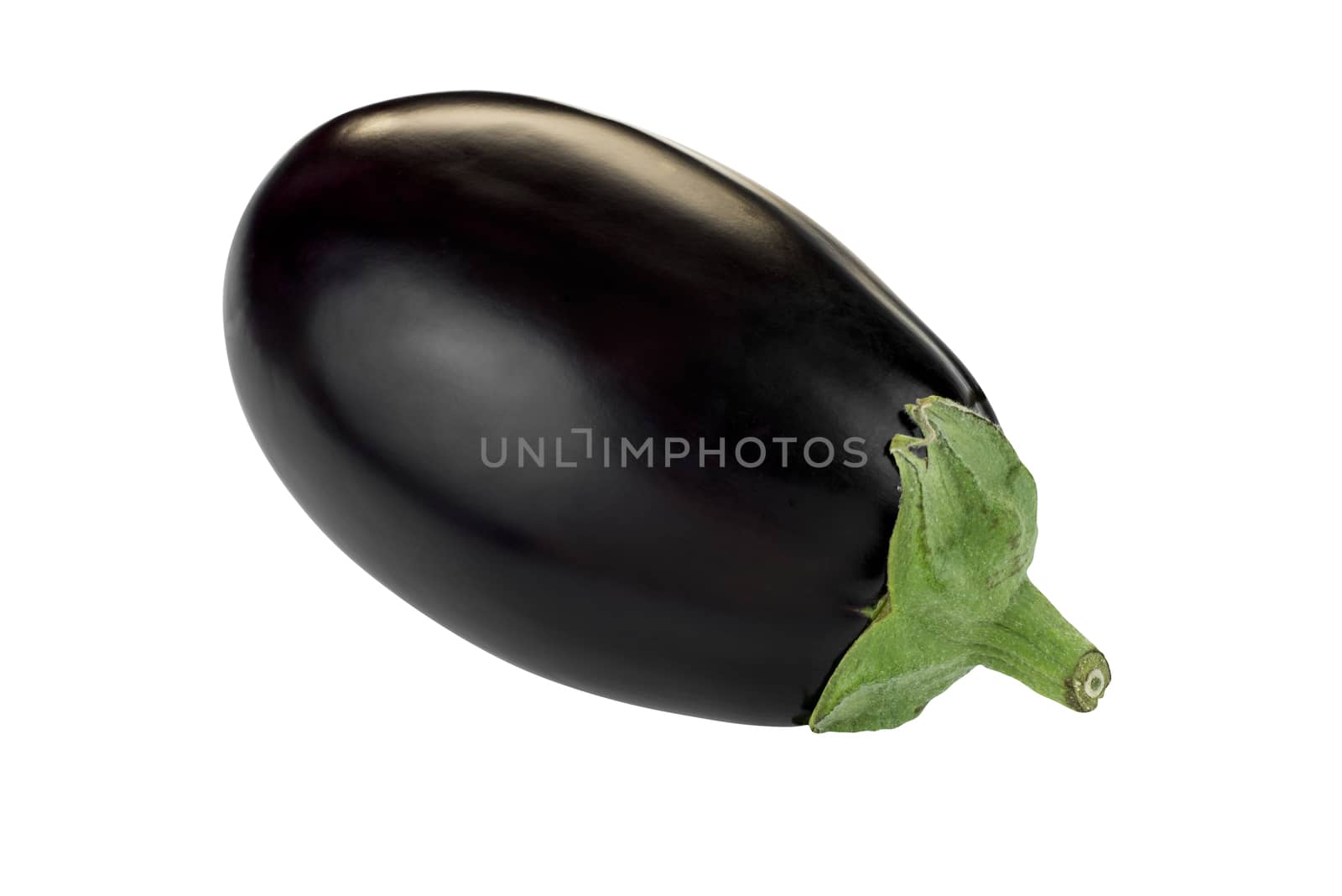 Eggplant isolated on white background