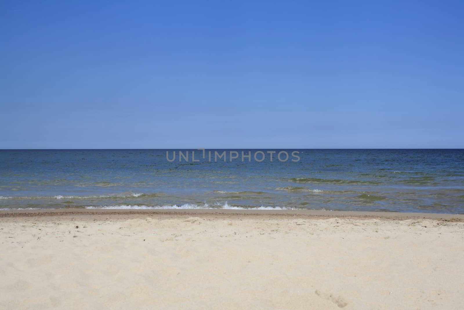 tranquil and serene Baltic sea  by alexx60