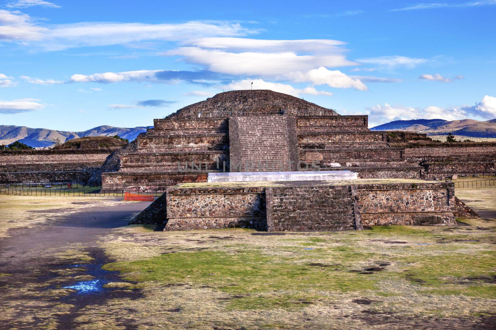 Temple of Quetzalcoatl Pyramid Teotihuacan Mexico City Mexico by bill_perry
