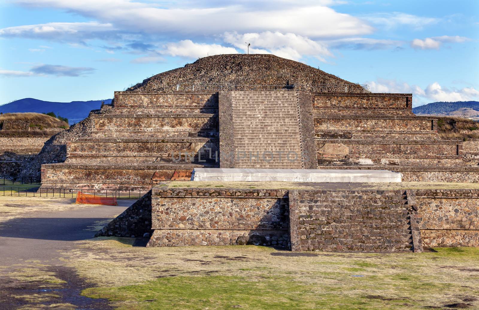Temple of Quetzalcoatl Pyramid Teotihuacan Mexico City Mexico by bill_perry