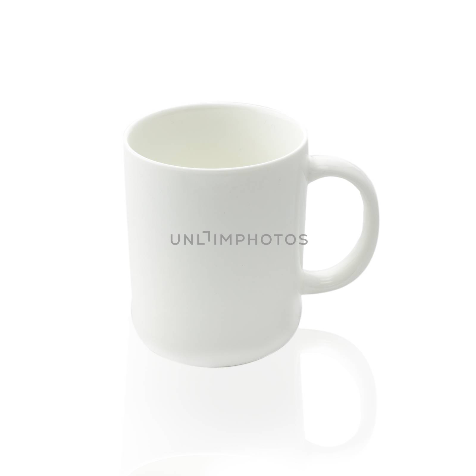 Empty coffee cup or coffee mug isolated on white background by nopparats
