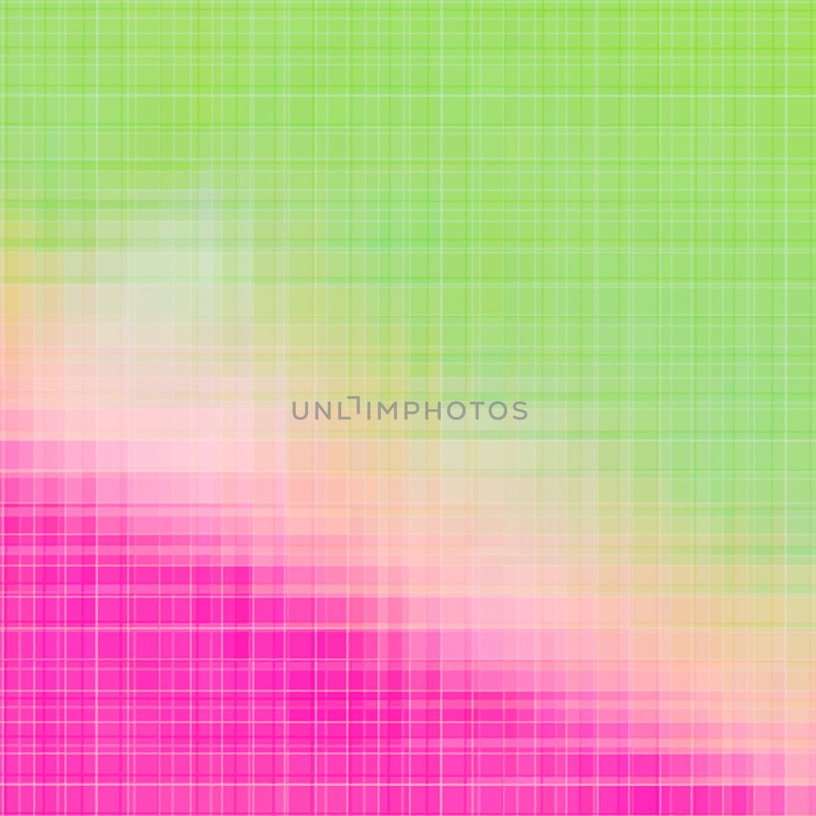 background pattern of green and pink and soft cubes