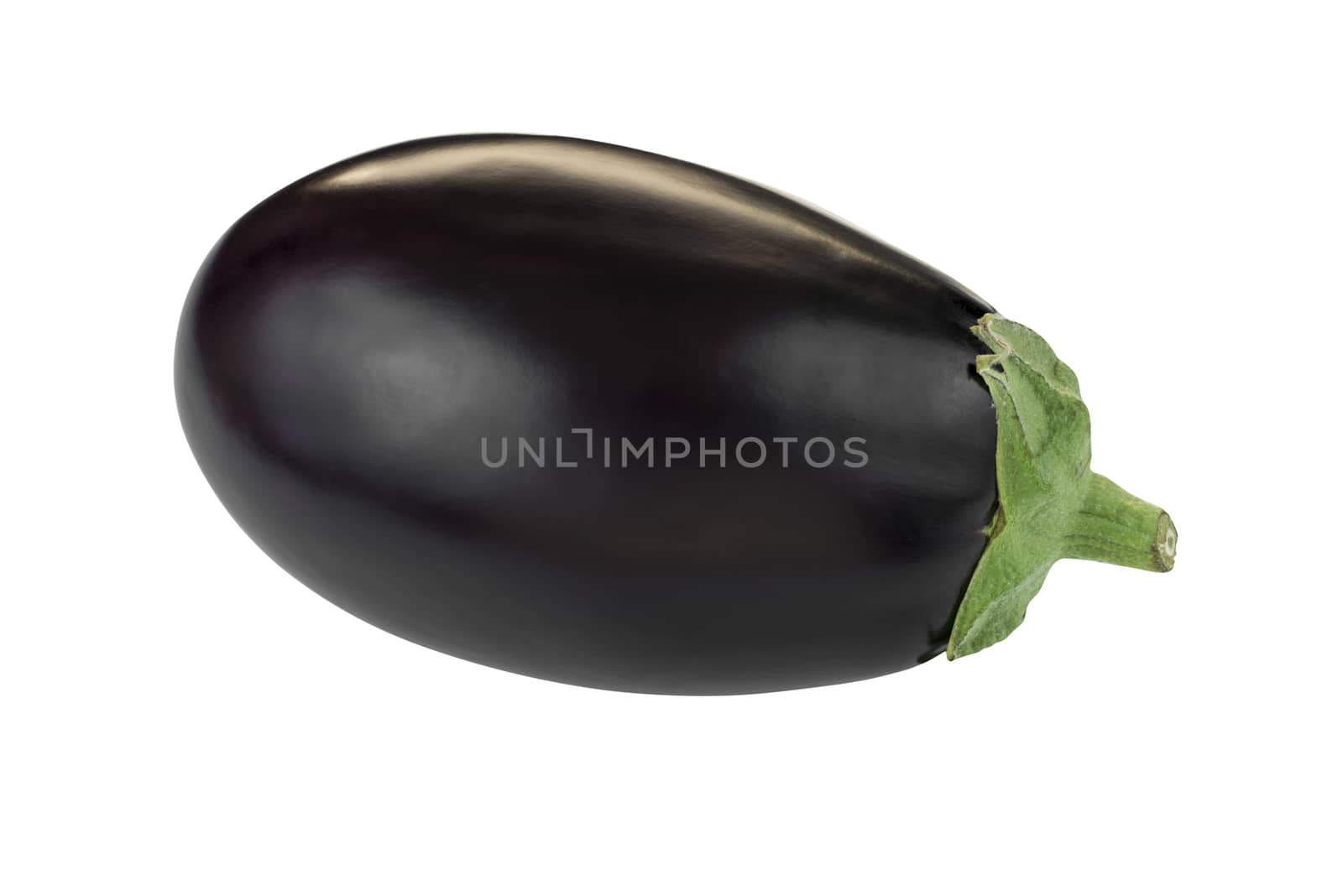 Eggplant on white background by matteocurcio