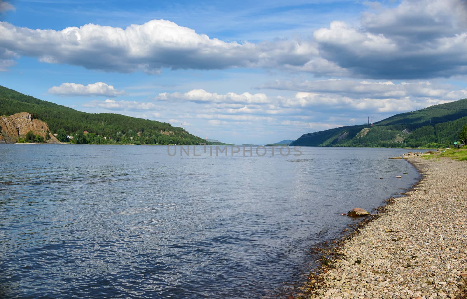 Yenisei river by SergeyF