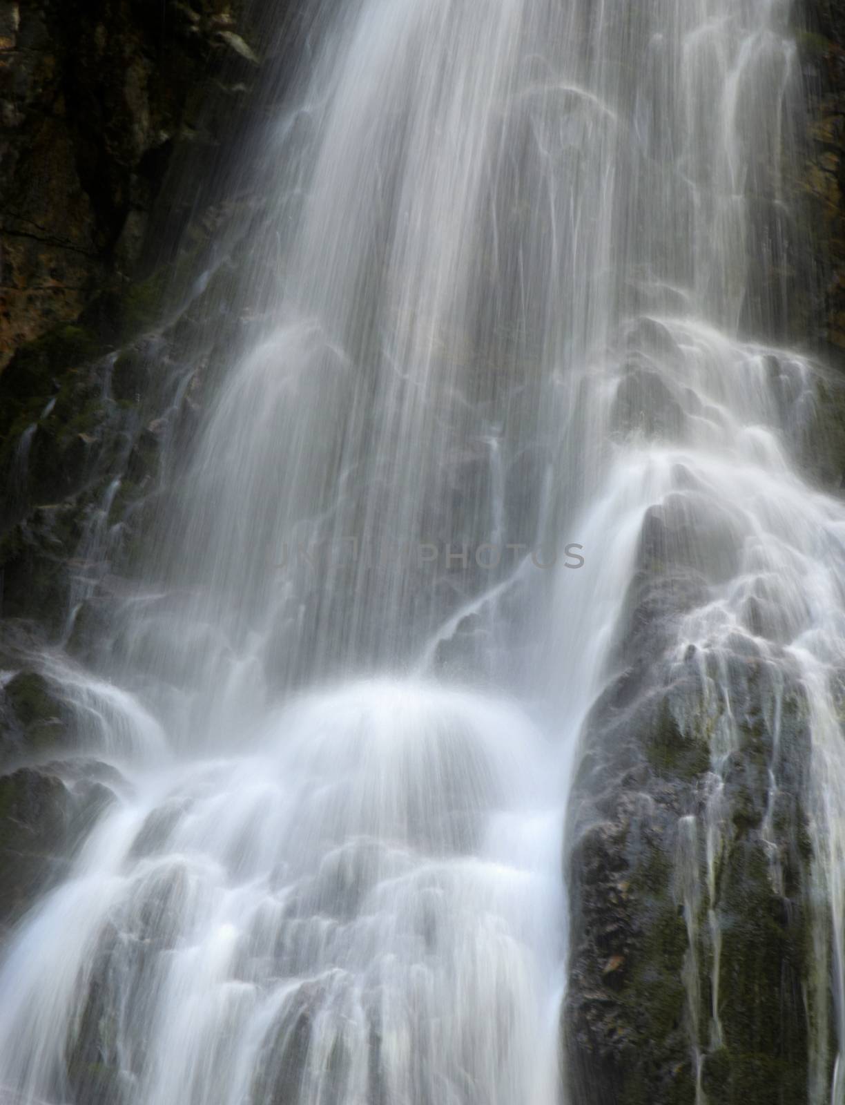 mountain waterfall by Ahojdoma