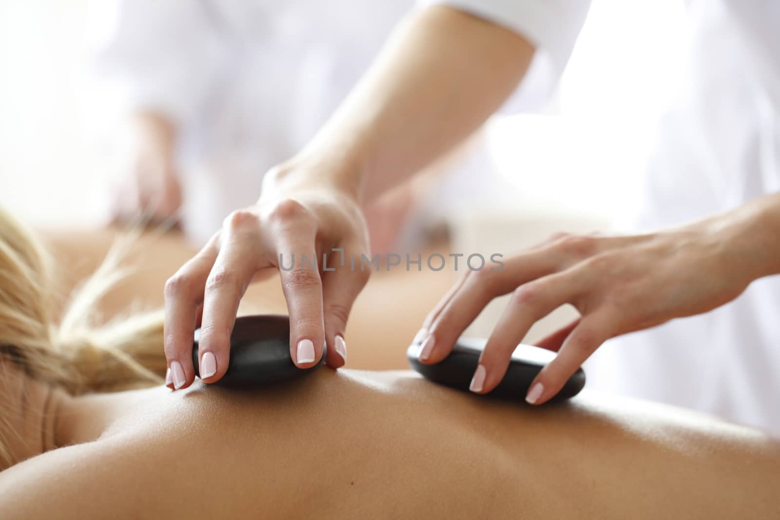 Spa hot stone massage by ALotOfPeople