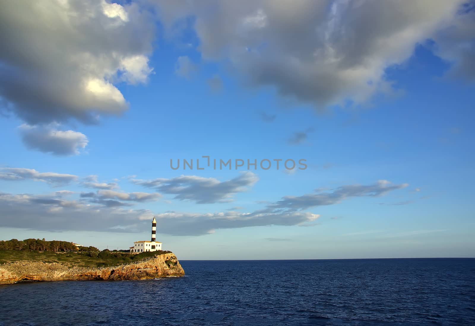 Mediterranean Lighthouse by JCVSTOCK