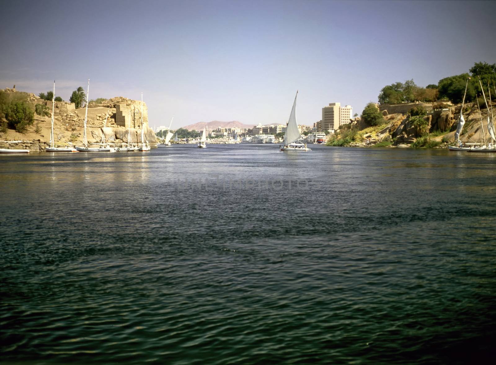 River Nile in Luxor, Egypt by jol66