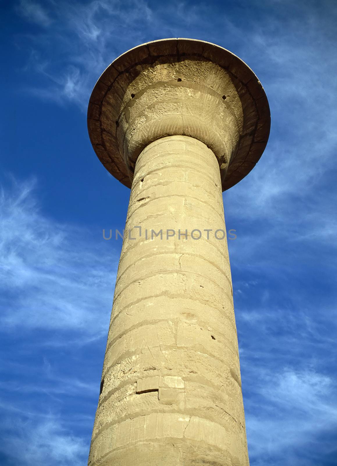 Column of Taharka,Karnak,Egypt