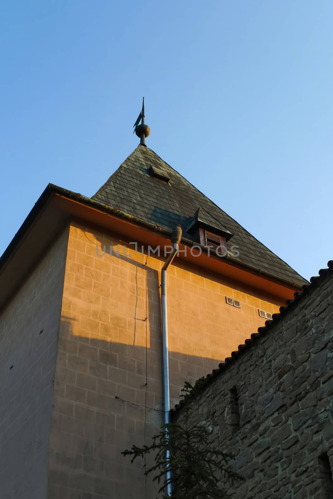 Medieval Tower on city walls