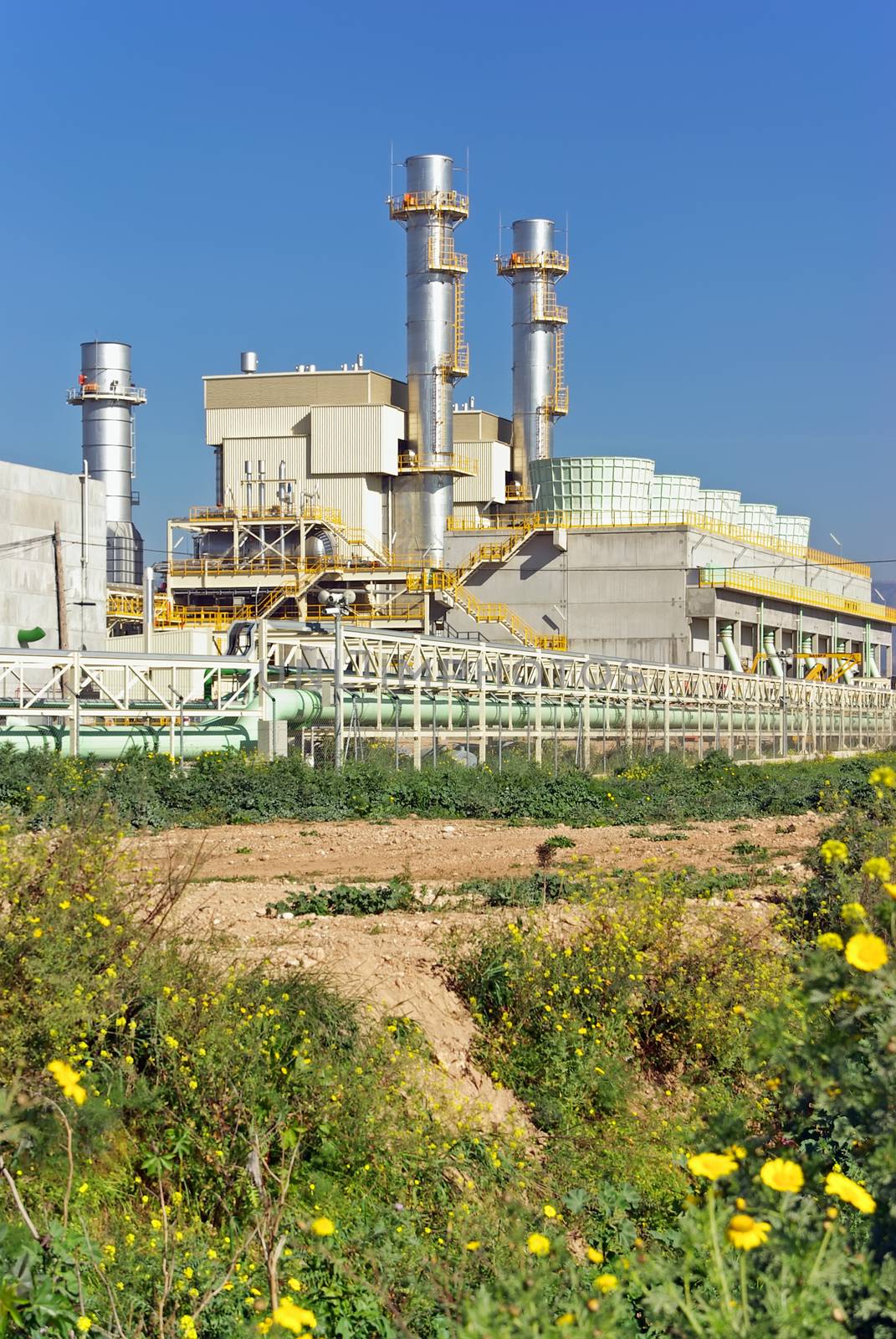 Power plant located in Majorca (Spain) to produce electricity