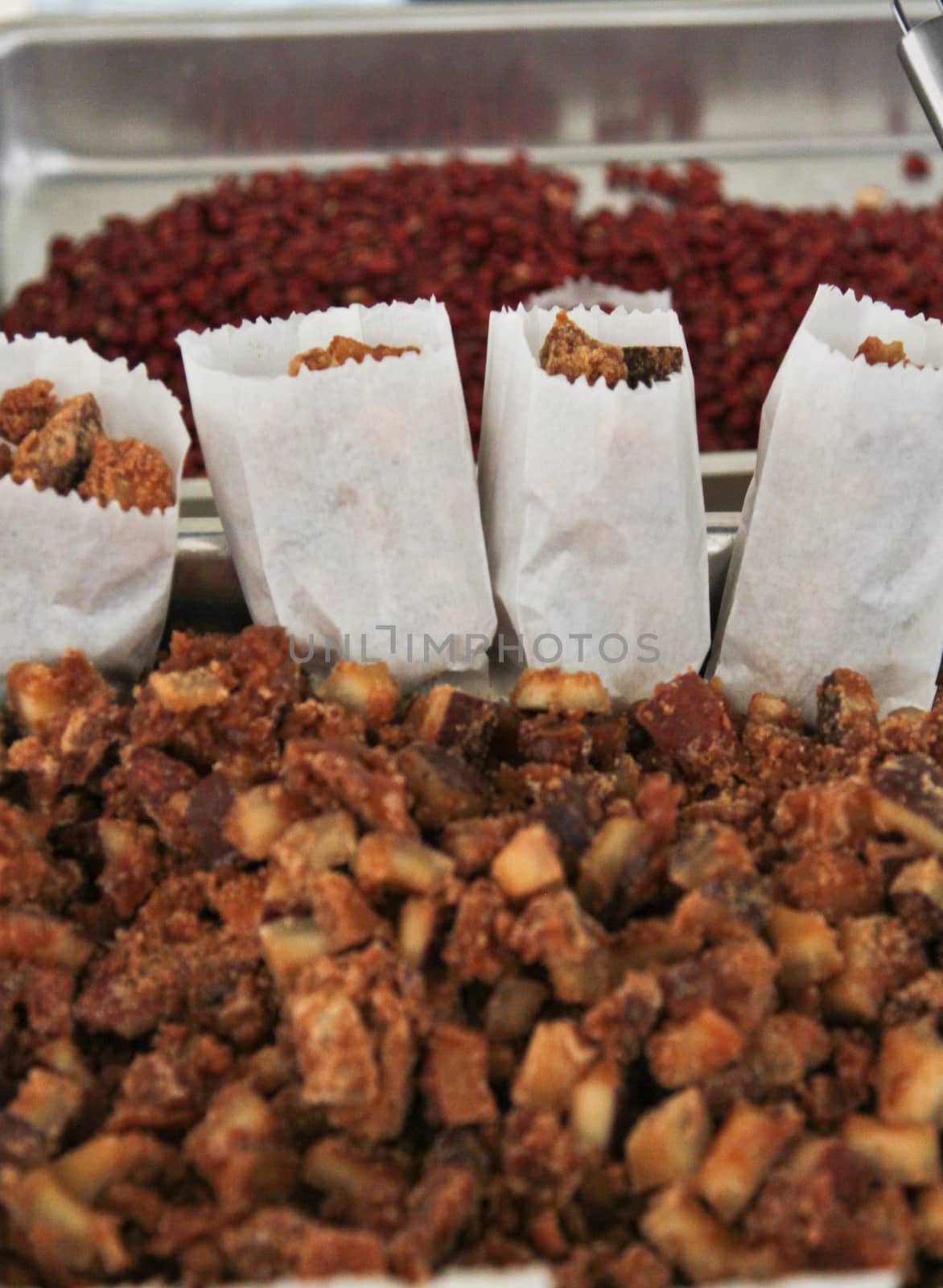 Brazilian caju cashew in the Street Market