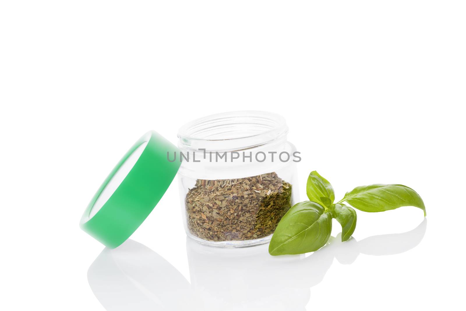 Basil, culinary aromatic herbs. by eskymaks