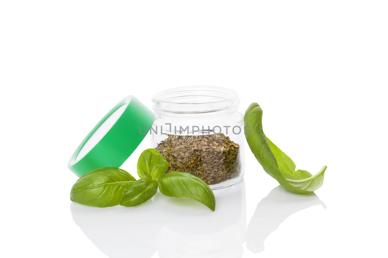 Basil, culinary aromatic herbs. by eskymaks