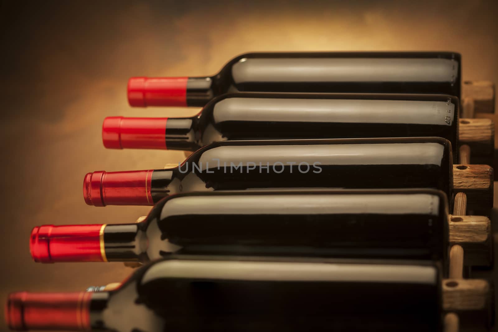 Red wine bottles by f/2sumicron