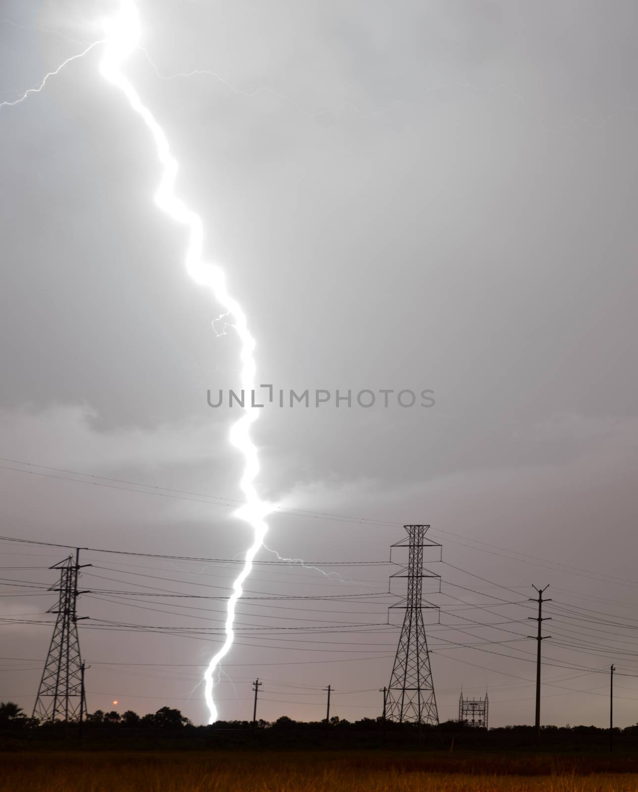 This storm is getting a little too close for comfort over power lines south Texas