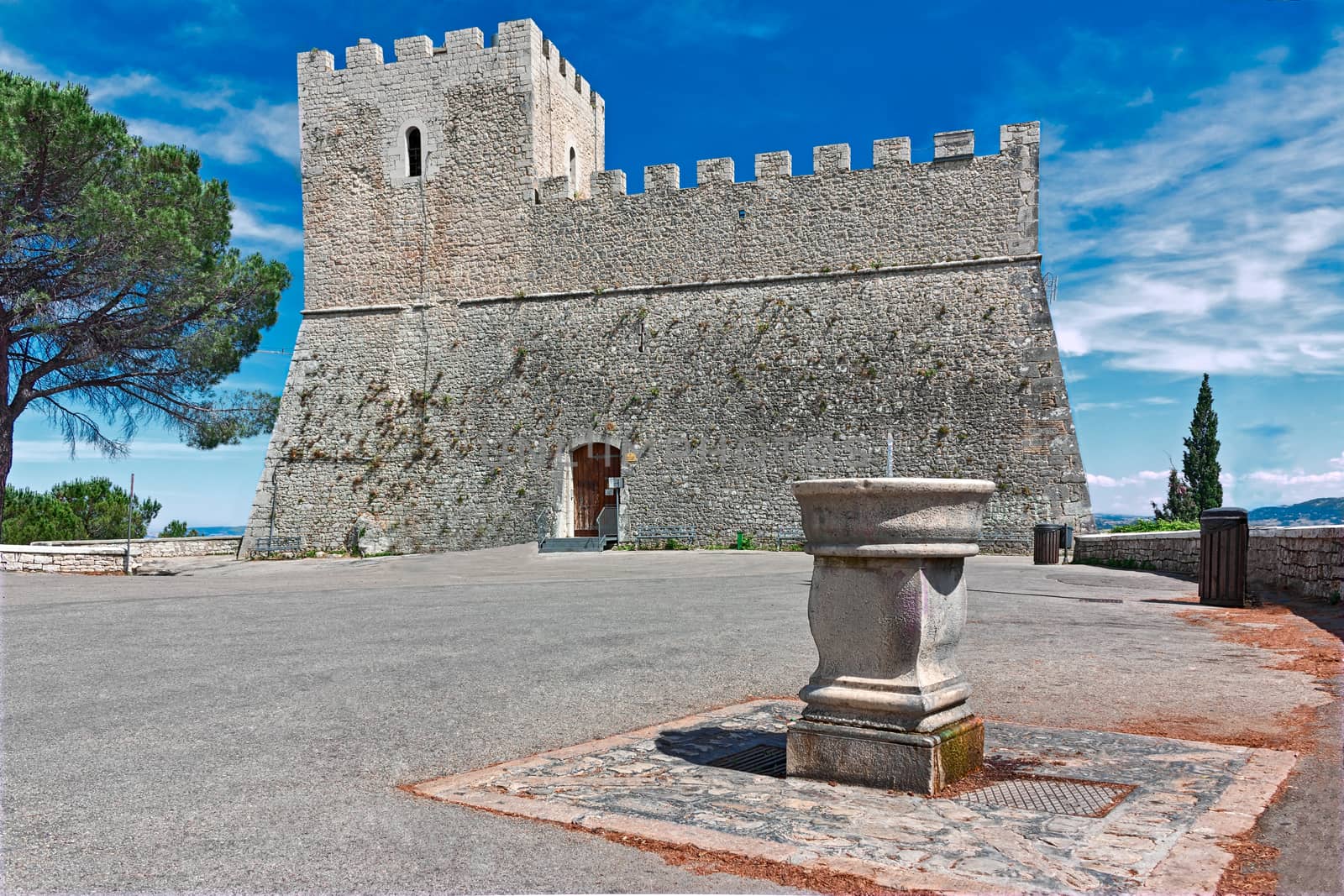 castle Monforte in Campobasso by EnzoArt