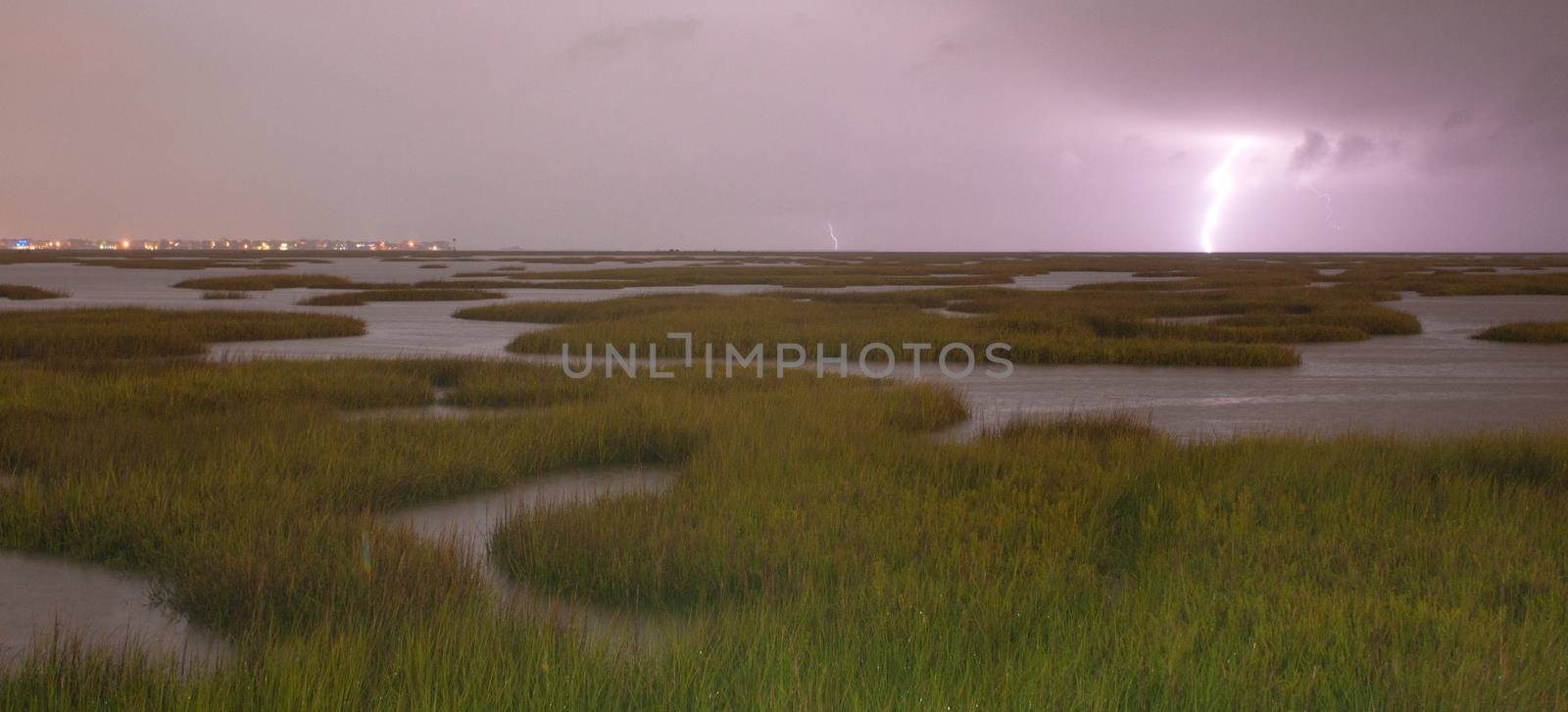 Marshy area in the West Bay get hammered by storms