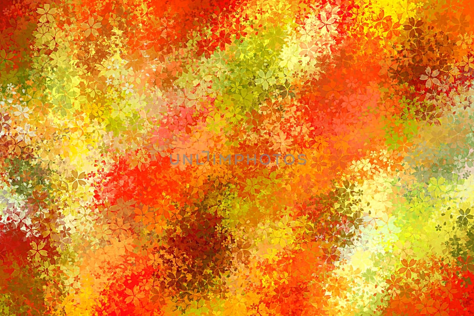 Christmas flowers abstract background