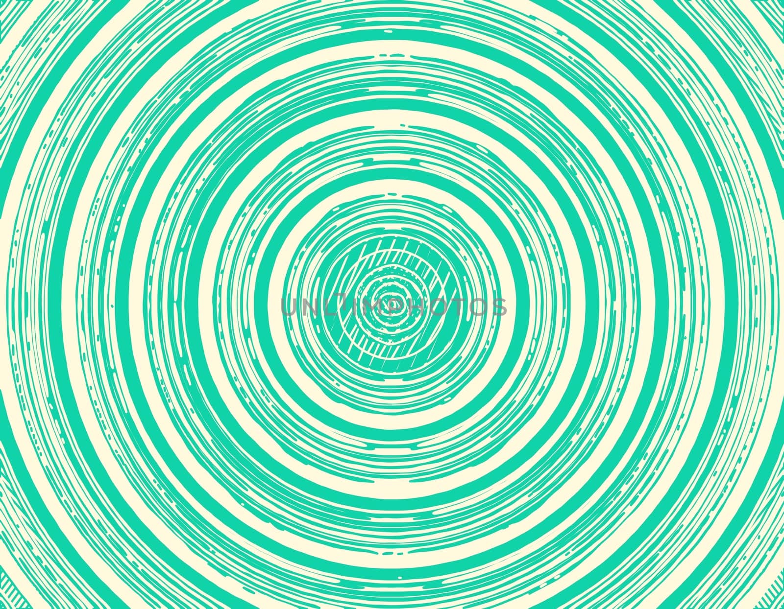 green circle background