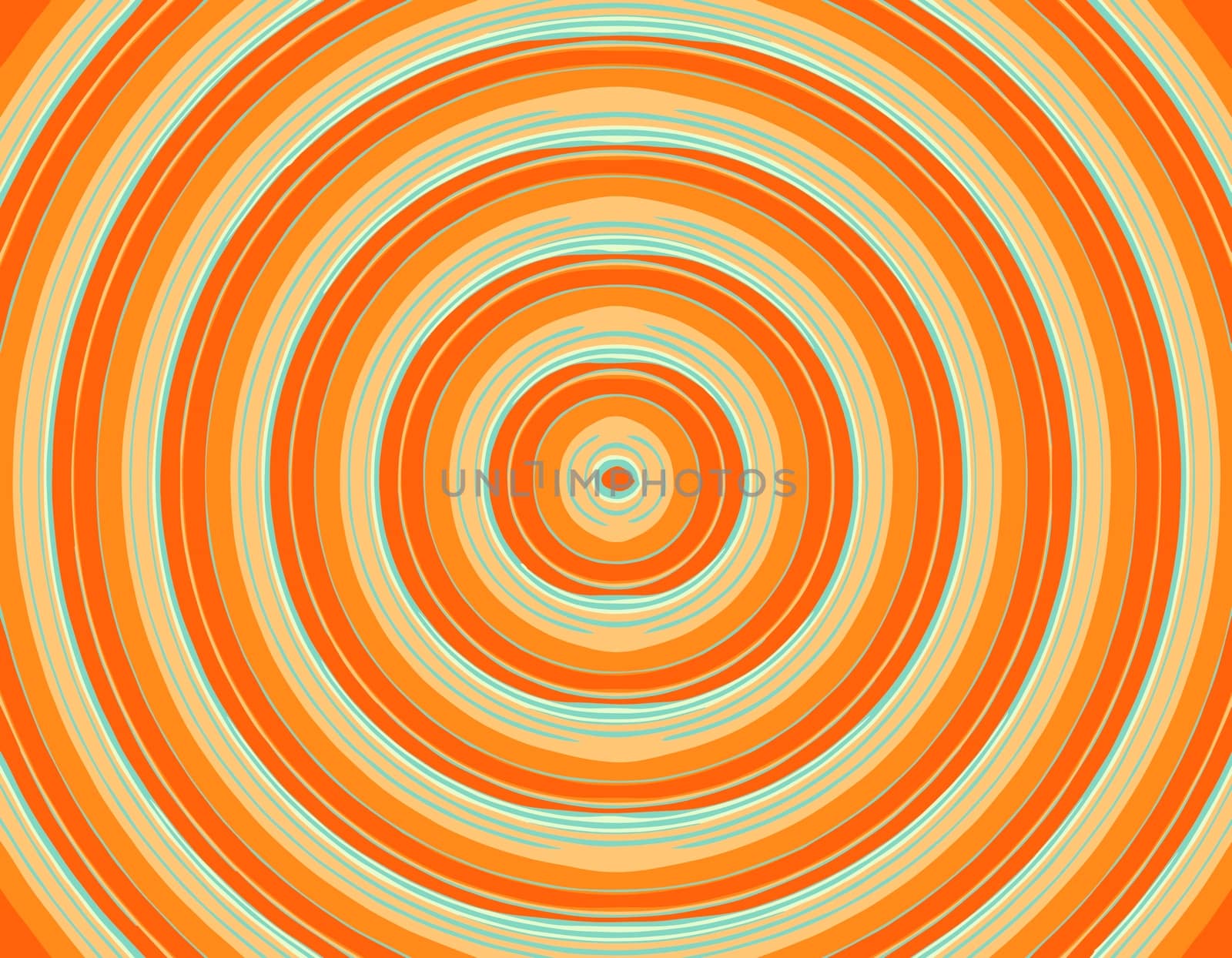 juicy orange circle by Timmi