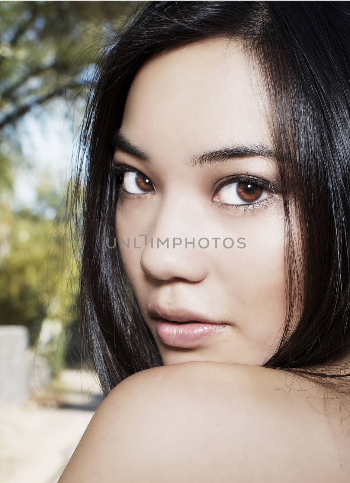 Beautiful Asian Model