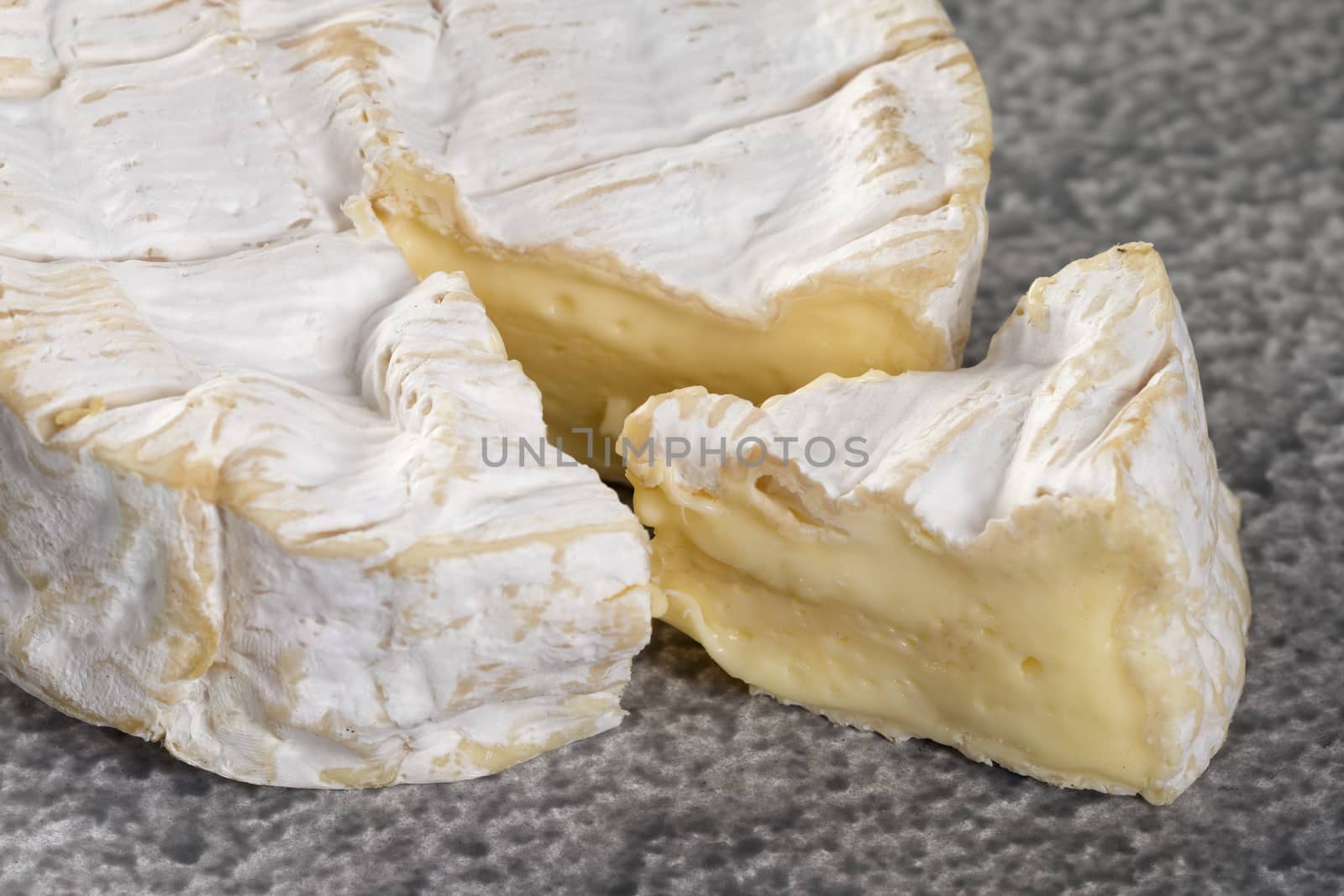 French camembert cheese from Normandy