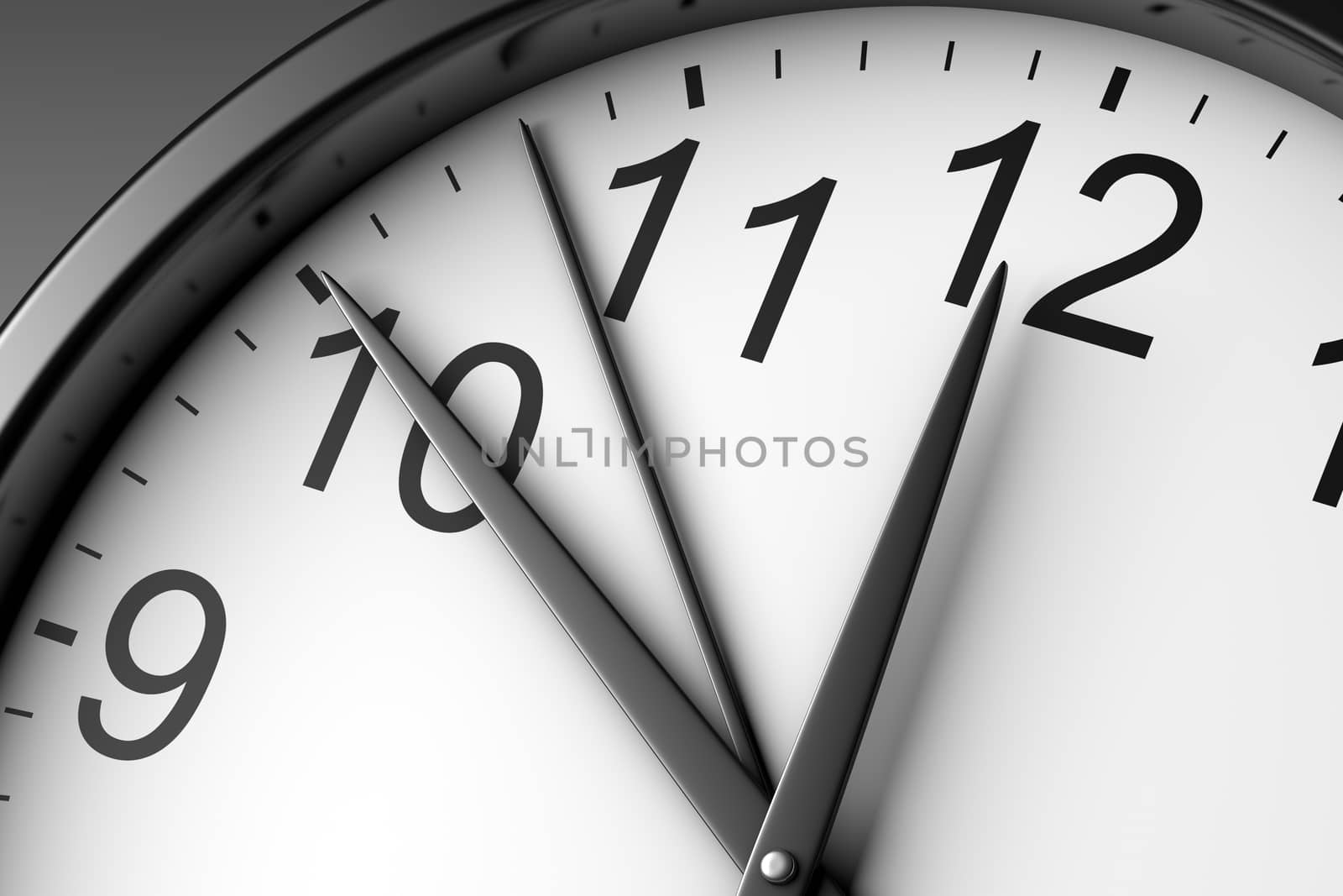 Clock Close up by make