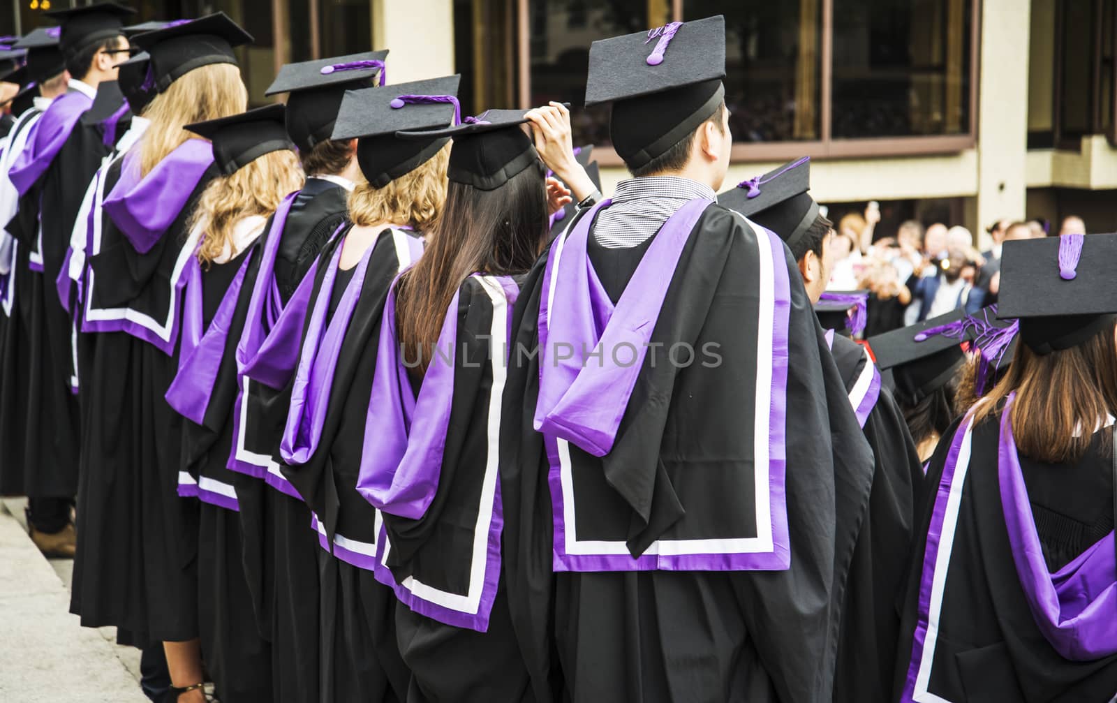 PORTSMOUTH - JULY 20: graduation ceremony at Portsmouth University on July 20, 2015 in Portsmouth, UK