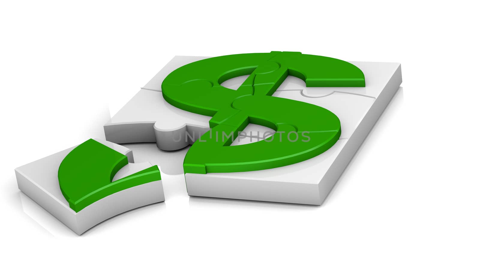 dollar sign puzzle by alexx60