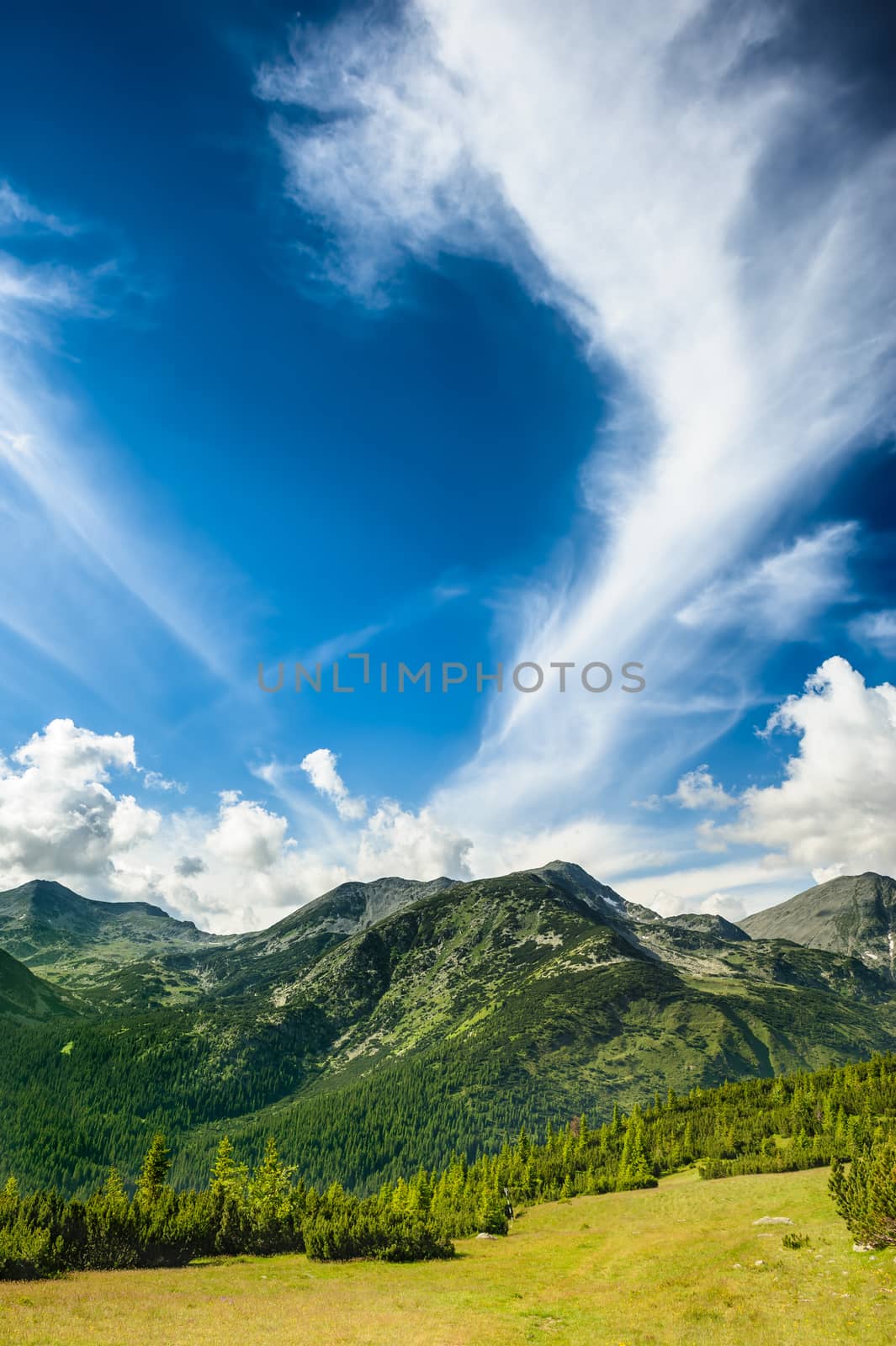 Landscape of Retezat Mountains, Romania, Europe by starush