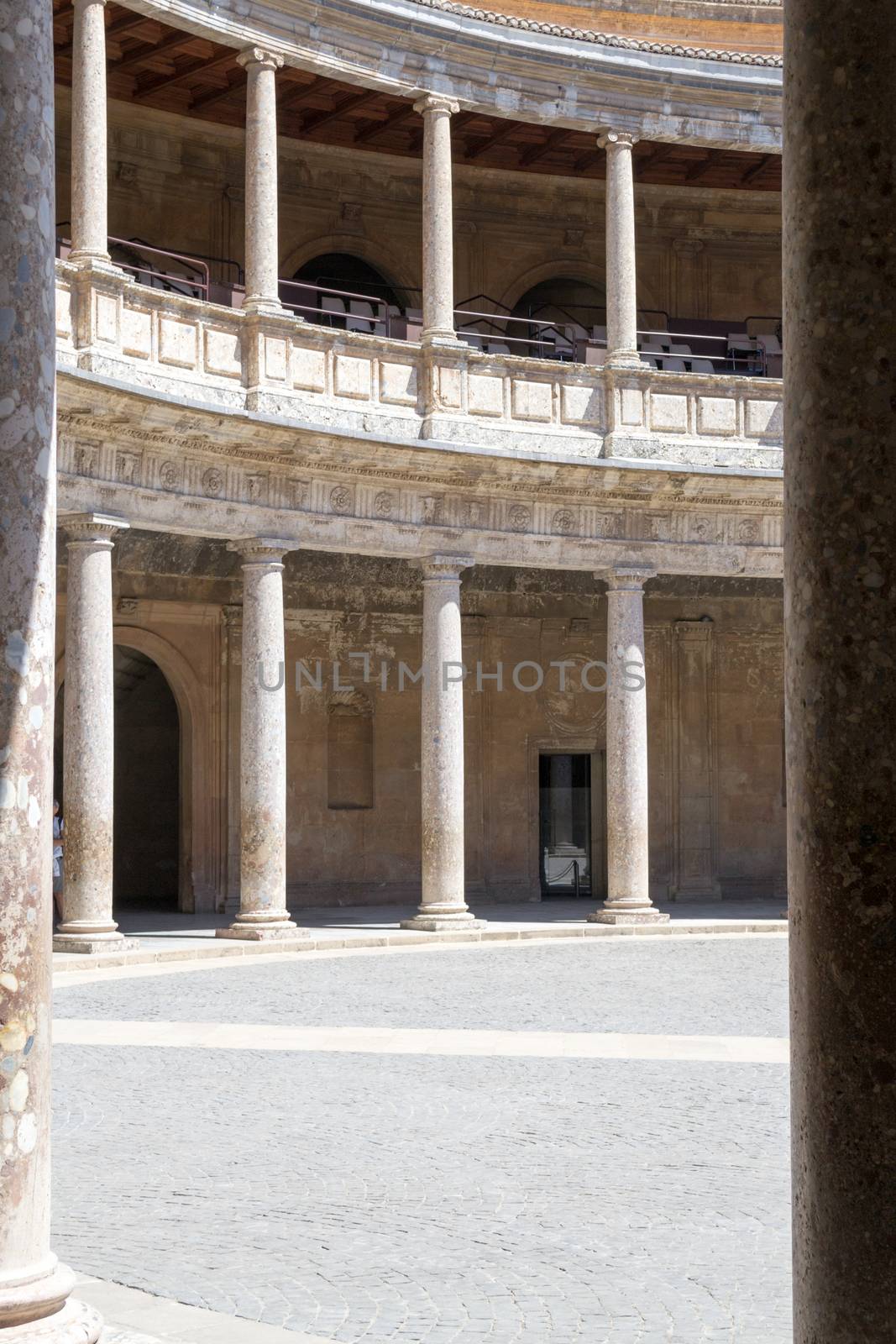 Alhambra palace located in Granada (Spain) is a master pice of the Islamic/Muslim Architecture in Europe