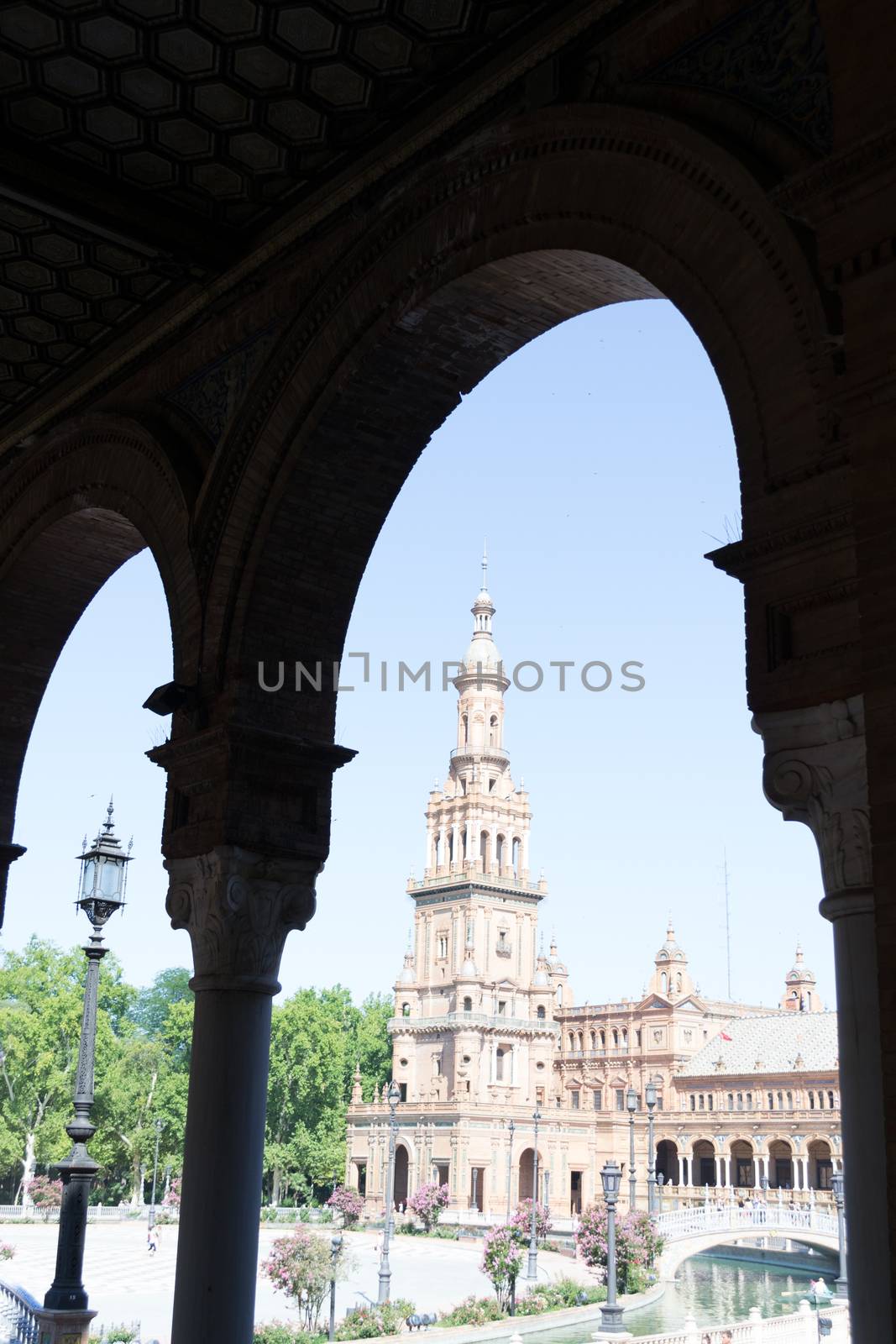 Plaza de España (Spain square) built in 1928 for the Ibero-American Exposition of 1929