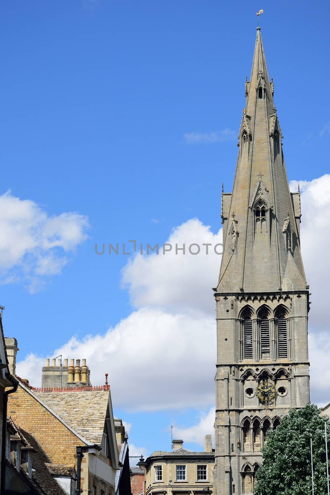 Church spire stamford Lincolnshire by pauws99
