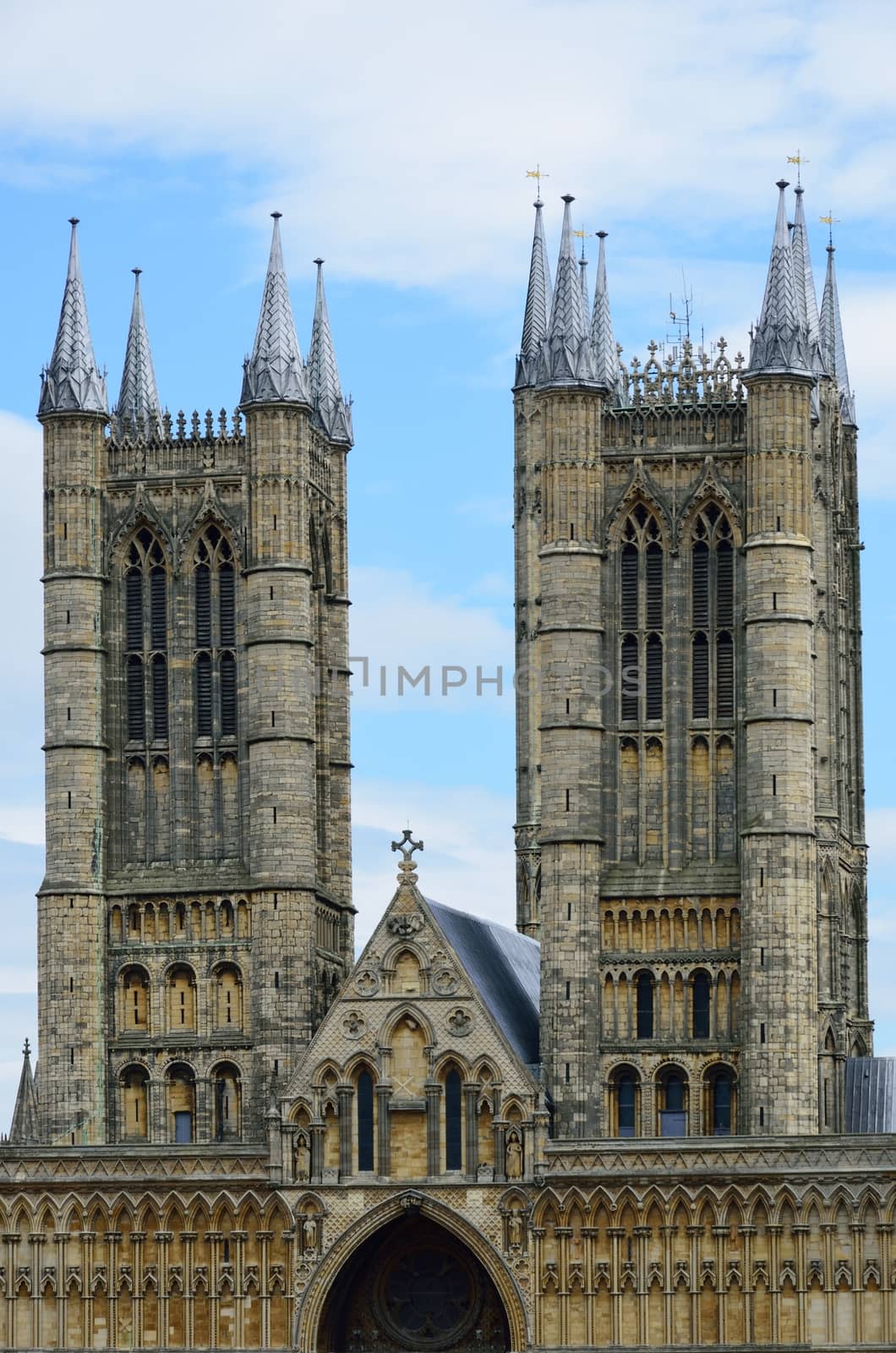 Towers of Lincoln Cathedral
