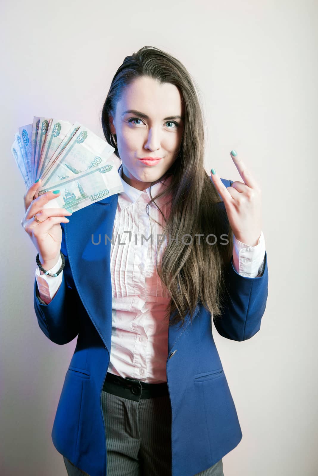 Businesswoman portrait, sexy businesswoman