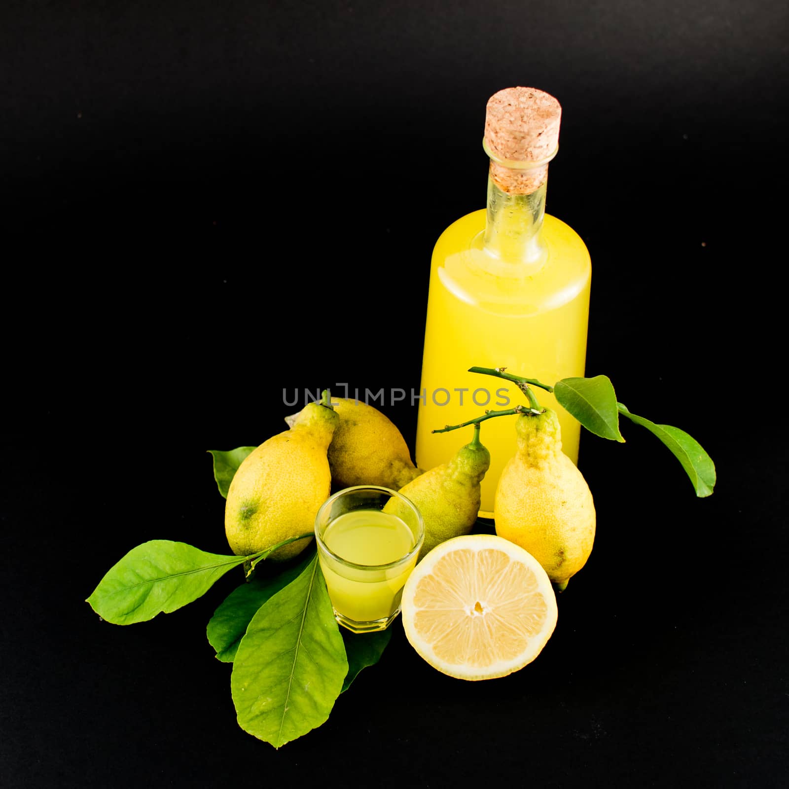 "Limoncello" is the traditional liqueur distilled from the peel of lemons (called sfusato amalfitano) produced in all the Coast of Amalfi until Sorrento. It's a natural liqueur, with special properties, a unique taste, perfumed, obtained by an ancient and simple recipe. It's a compound simple to realize, without added coloring, stabilizing or conserving agents. The simple way and the cure to produce it emphasize the originality and the purity, just like much time ago.