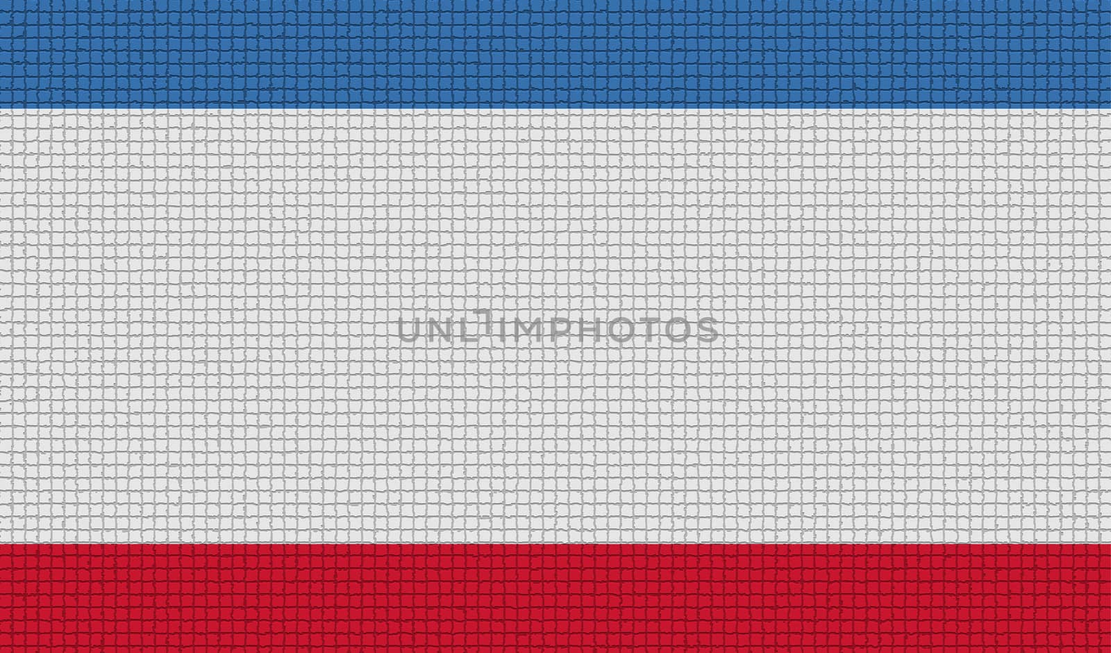 Flags Crimea with abstract textures. Rasterized by serhii_lohvyniuk