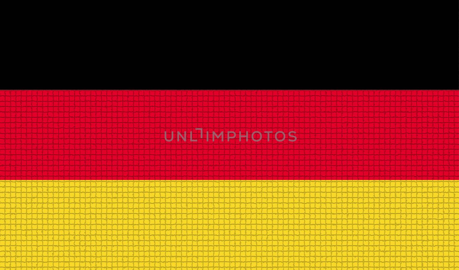 Flags Germany with abstract textures. Rasterized by serhii_lohvyniuk