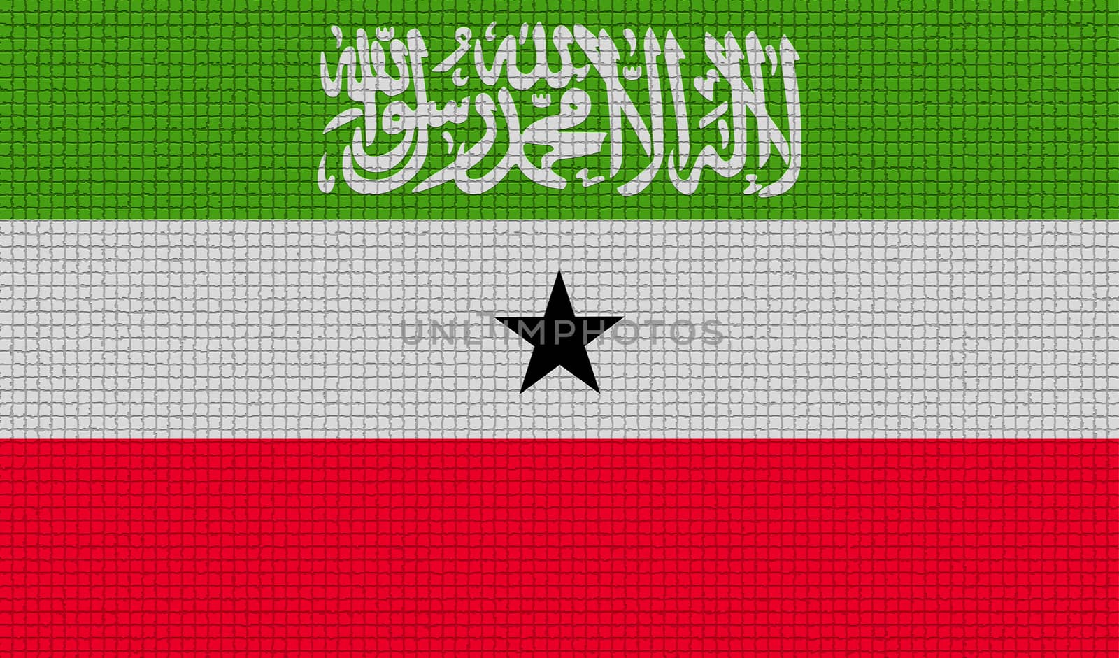 Flags Somaliland with abstract textures. Rasterized by serhii_lohvyniuk
