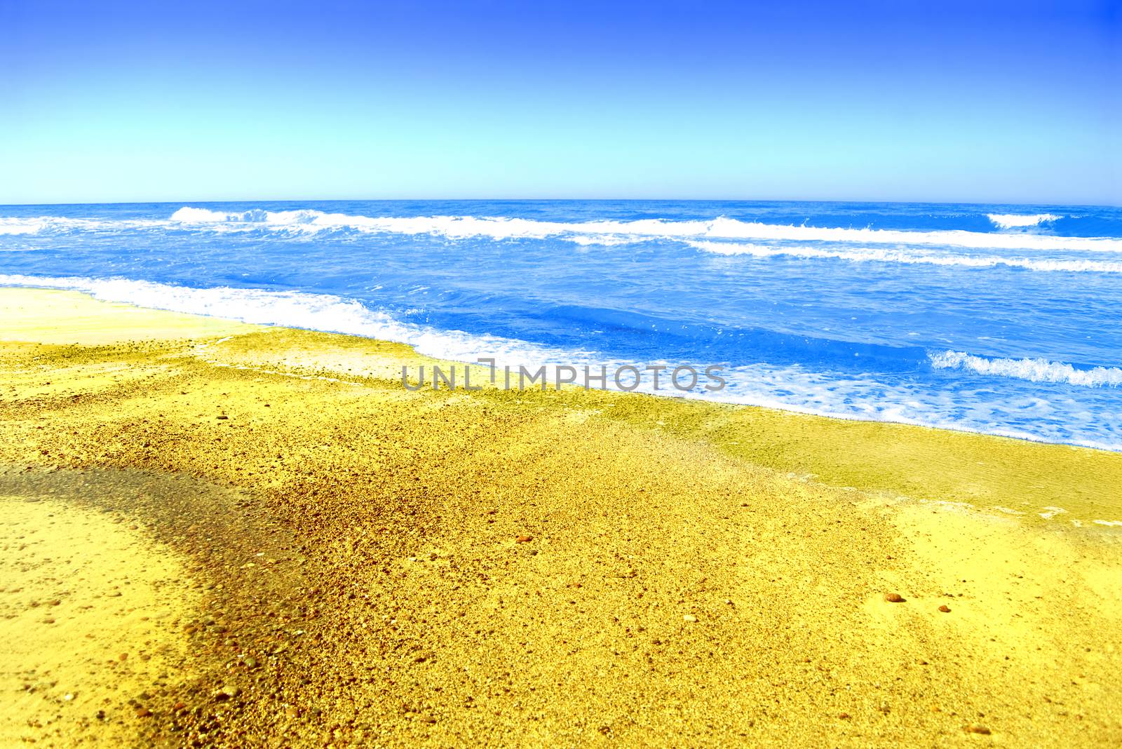 Vacation conceptual image. Picture of tropical sea.