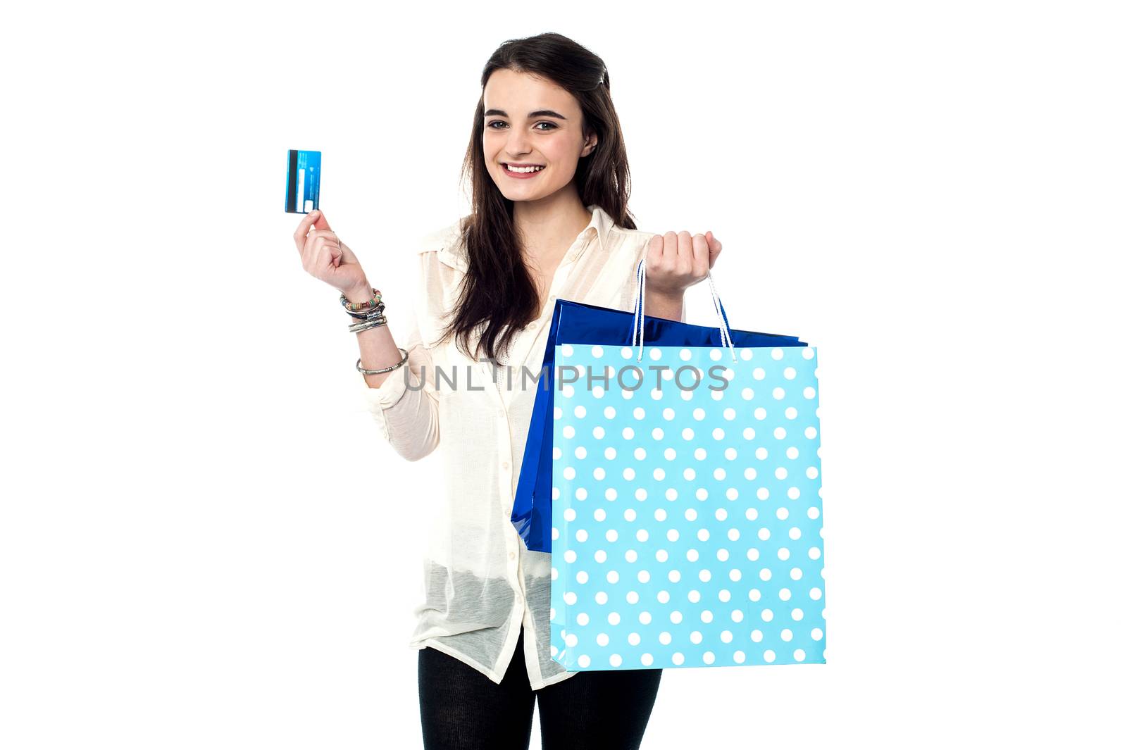 Credit card, shopping made easy ! by stockyimages