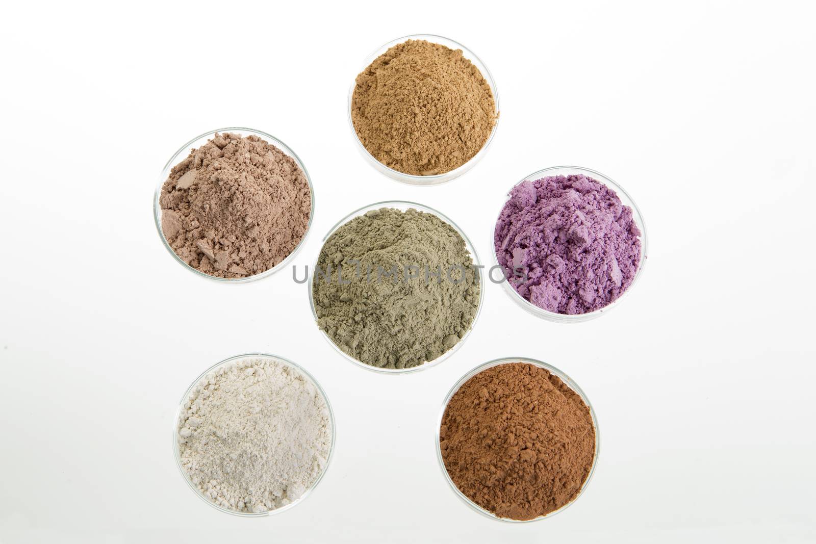 clays cosmetic palette for SPA and Body treatment by JPC-PROD