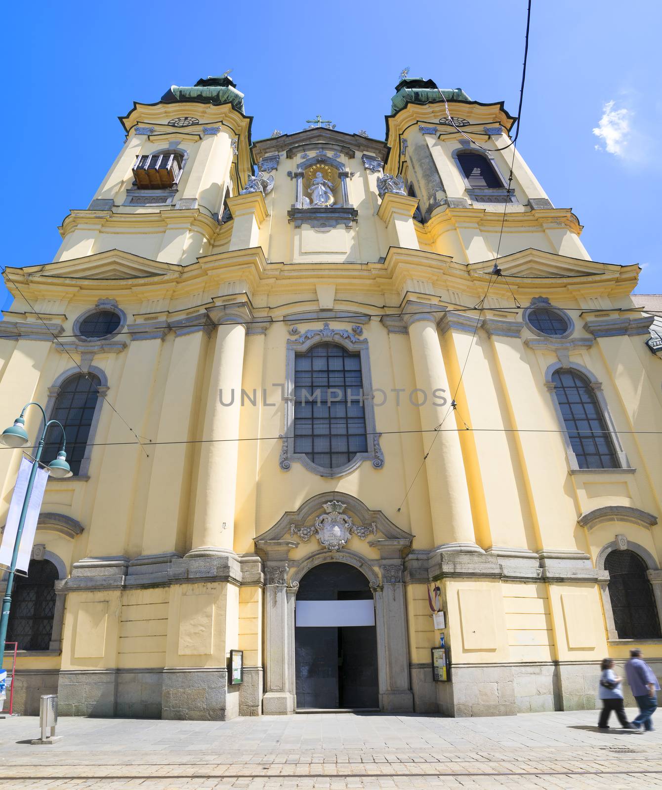 Image of Ursuline Church in Linz, Austria