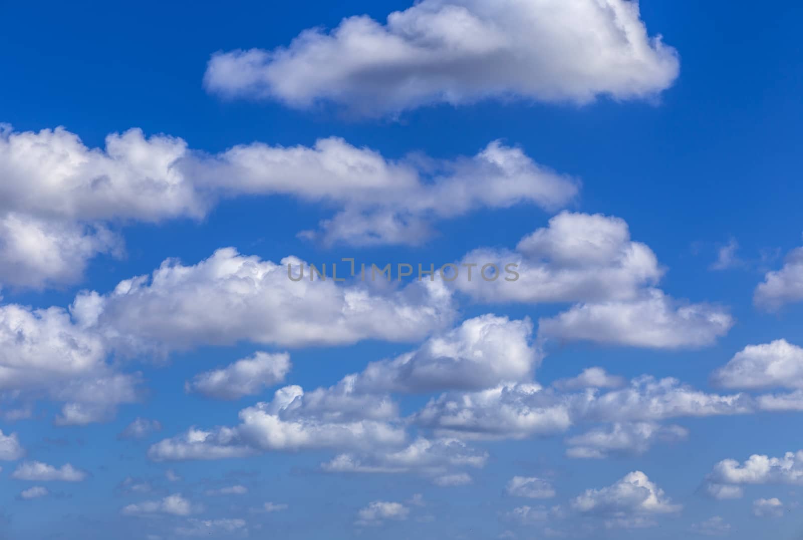 Blue Sky with Clouds. by truphoto