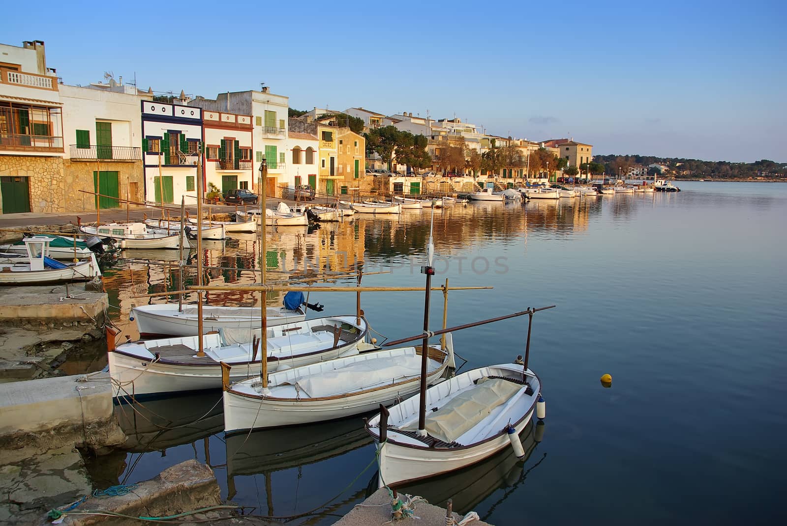 Porto Colom village by JCVSTOCK