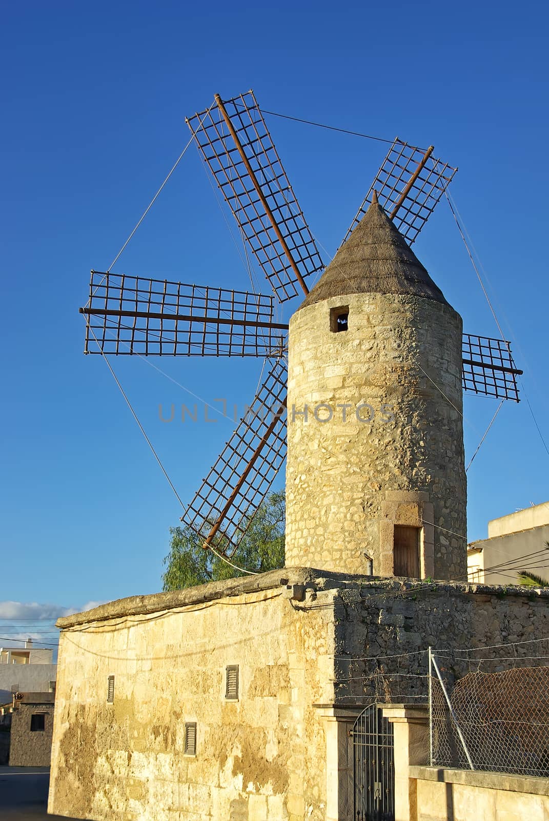 Mediterranean Windmill by JCVSTOCK