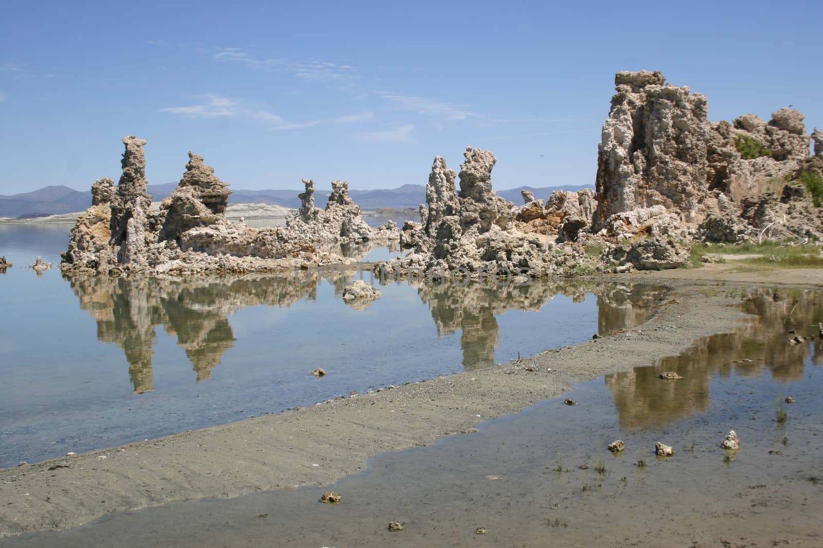 Tufa columns at Mono Lake, California USA