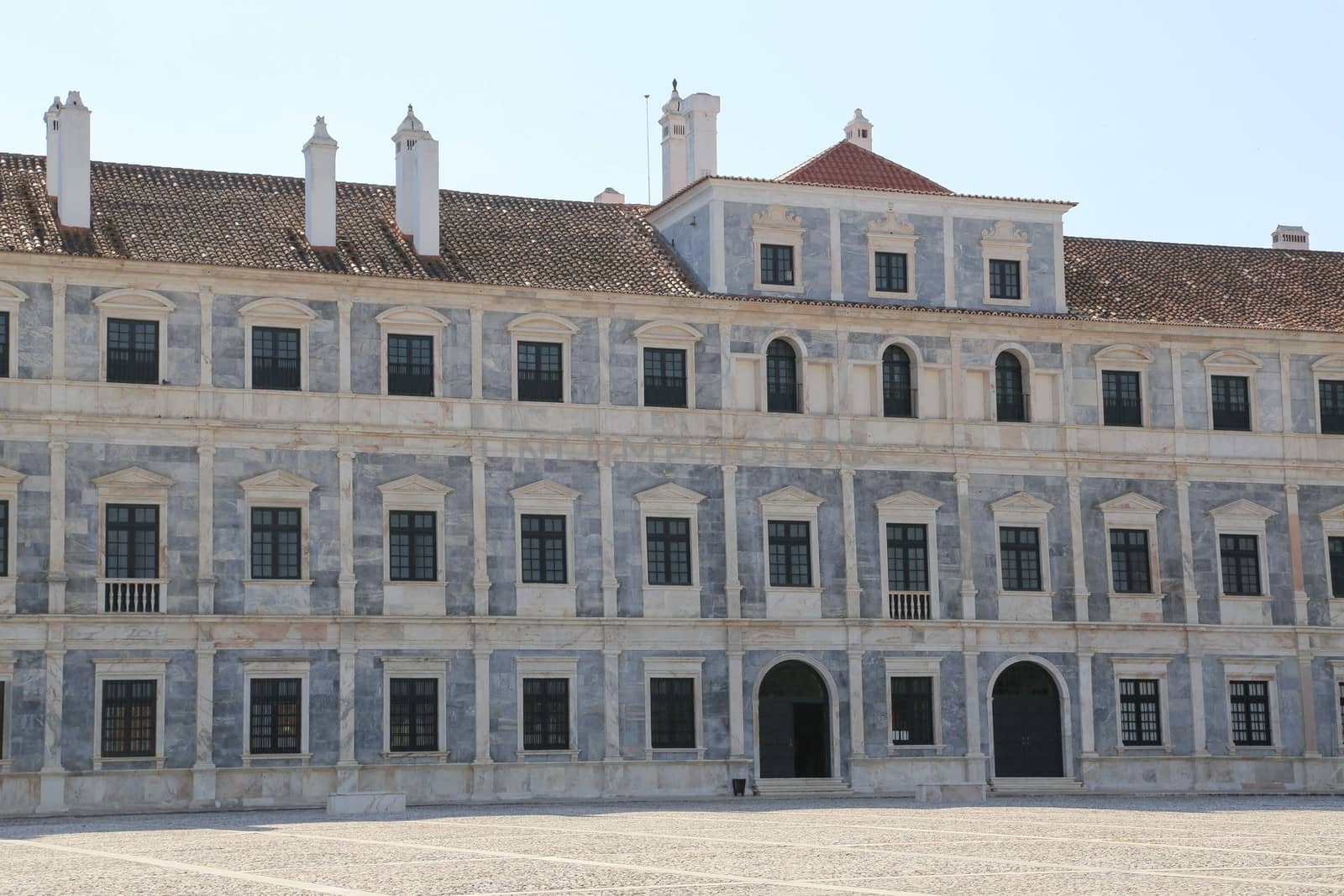 The Ducal Palace of Vila Vicosa in Portugal