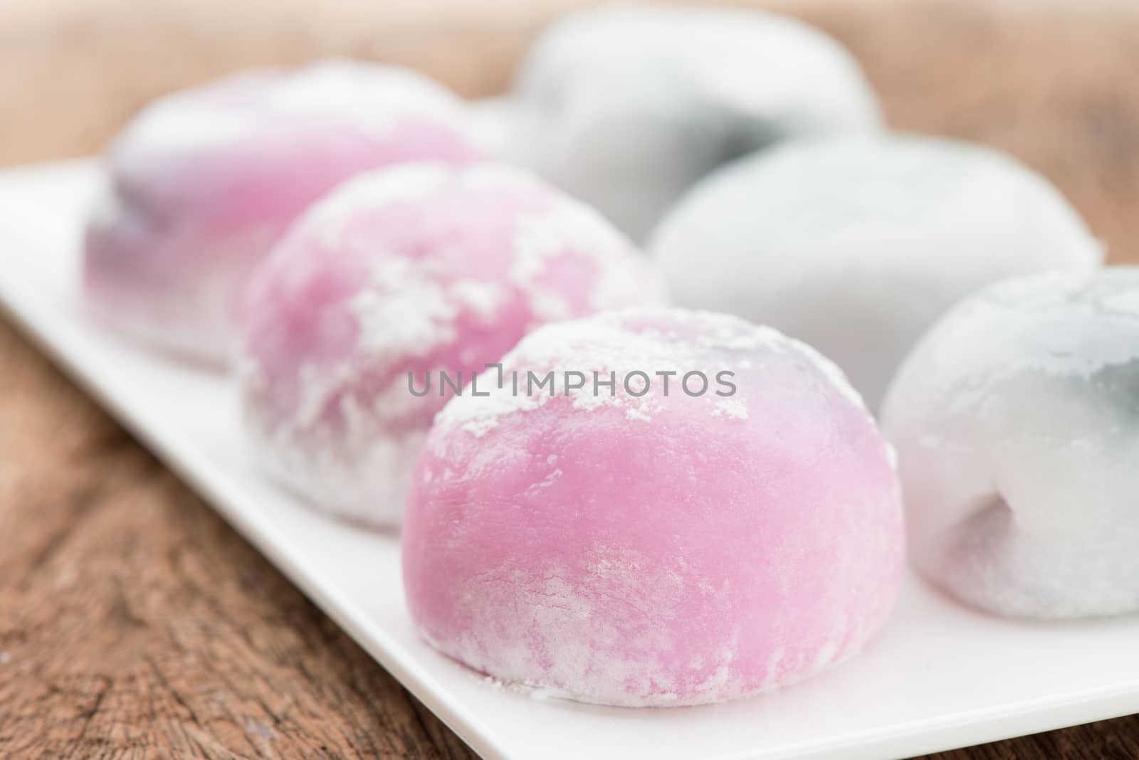 Mochi japanese dessert